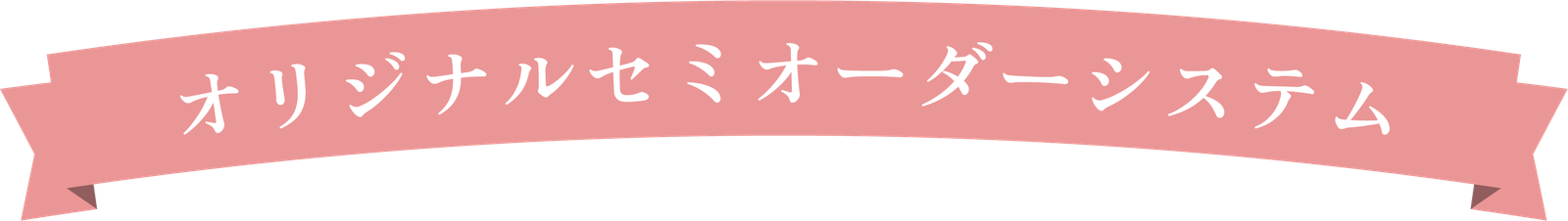 オリジナルセミオーダーシステム